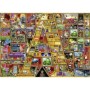 Puzzle Alfabet, Litera A, 1000 Piese Ravensburger - 1